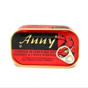 ANNY SARDINE HUILE VÉGÉTALE 125G
