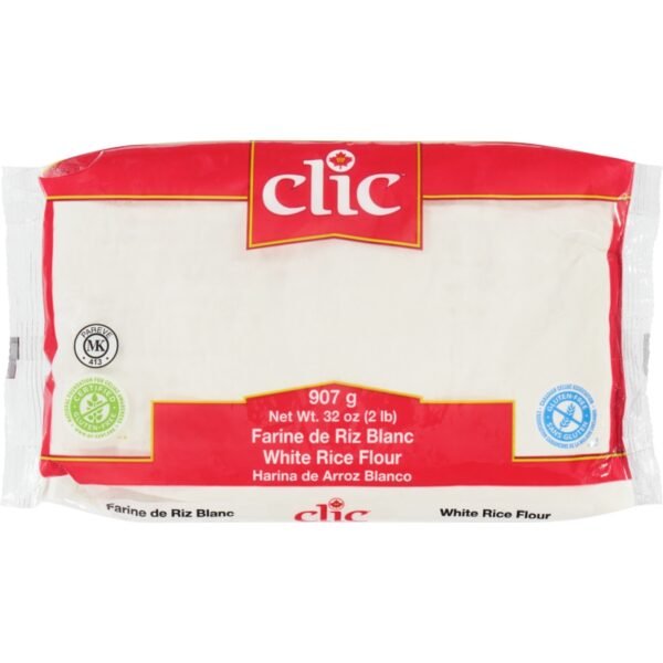 CLIC WHITE RICE FLOUR 907G