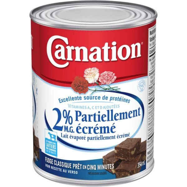 EVAPORATED MILK 2% CARNATION 354ML