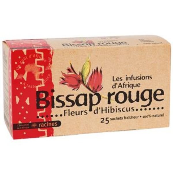 INFUSIONS AFRIQUE BISSAP ROUGE X25