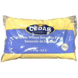 DURUM WHEAT SEMOLINA CEDAR 4KGS