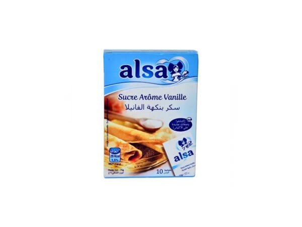 ALSA SUCRE VANILLÉ X10 SACHETS