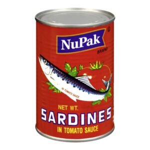 SARDINES SAUCE TOMATE NUPAK 425G