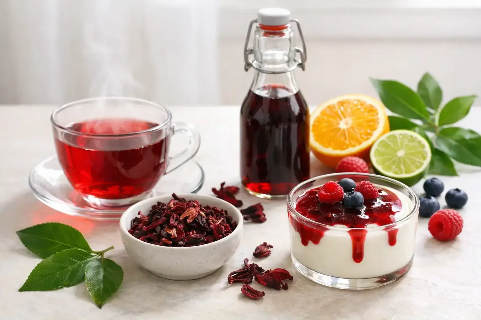 Hibiscus en cuisine : recettes créatives et bienfaits santé